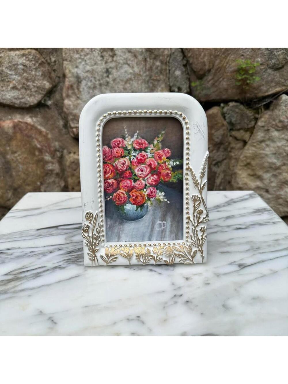 Original oil painting “Bouquet of Garden Roses”